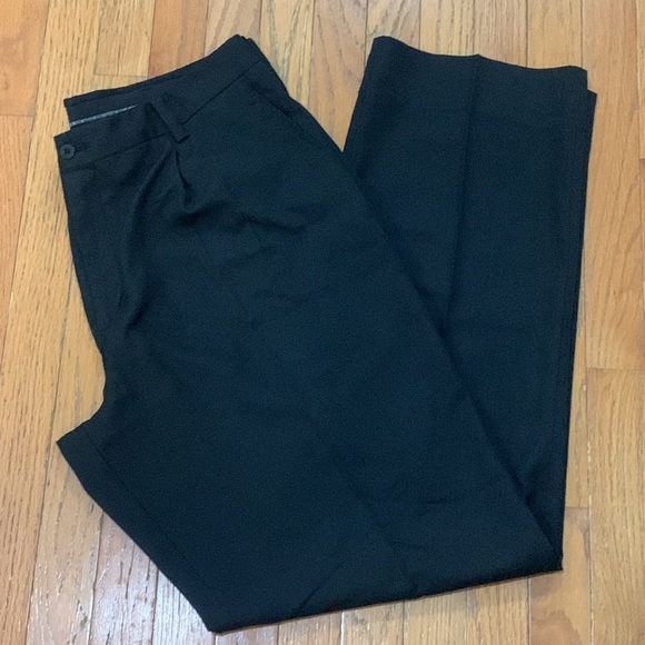 Men’s Nike Dri-Fit Golf Pants Black Size 38x34 EUC - Picture 1 of 9